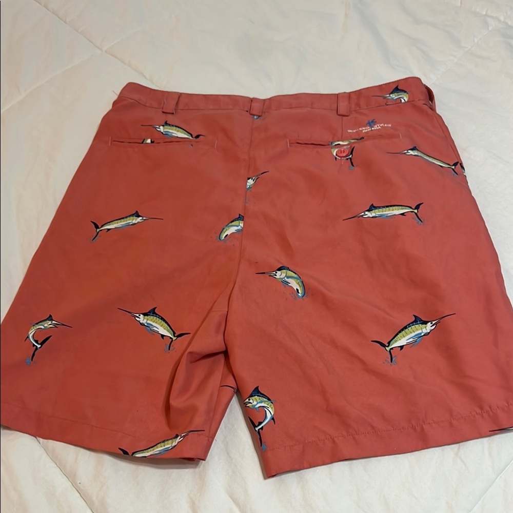 Bermuda Styles Marlin Fish Print Shorts Mens 32